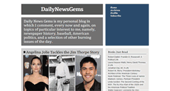 Desktop Screenshot of dailynewsgems.com